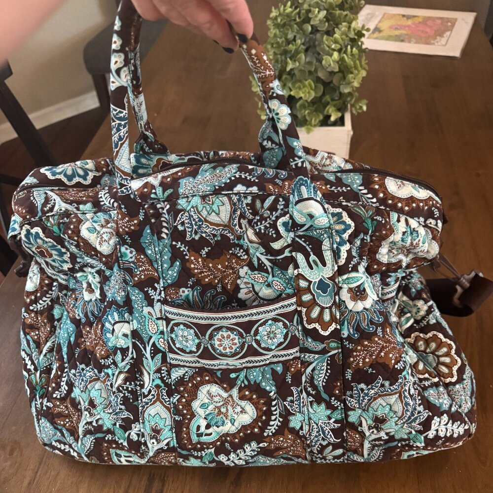 Vera Bradley Weekender Duffle - Java Blue - image 1
